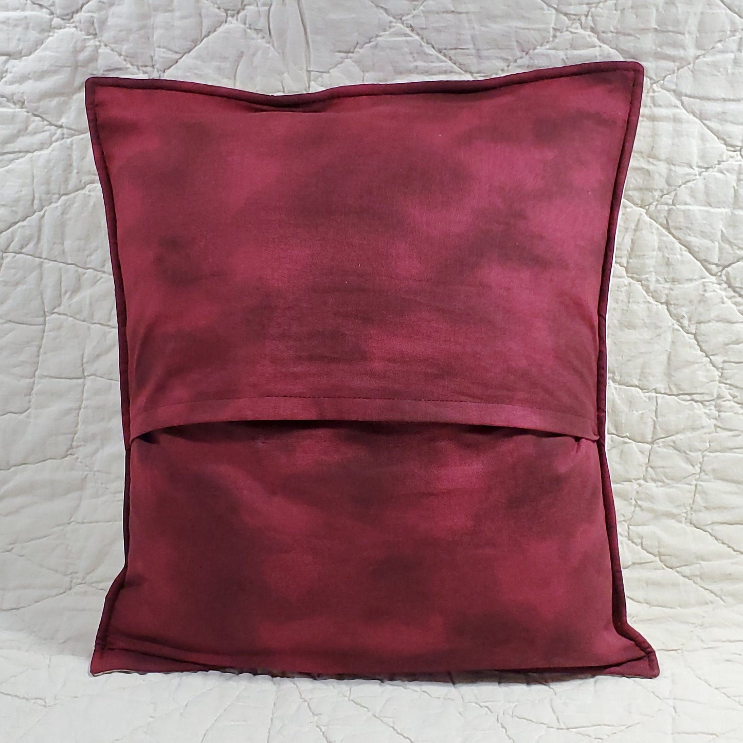 Plaid Trees - Quilted Pillow Cover #1039