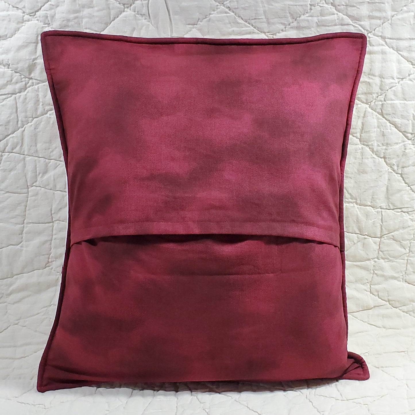 Plaid Trees - Quilted Pillow Cover #1043