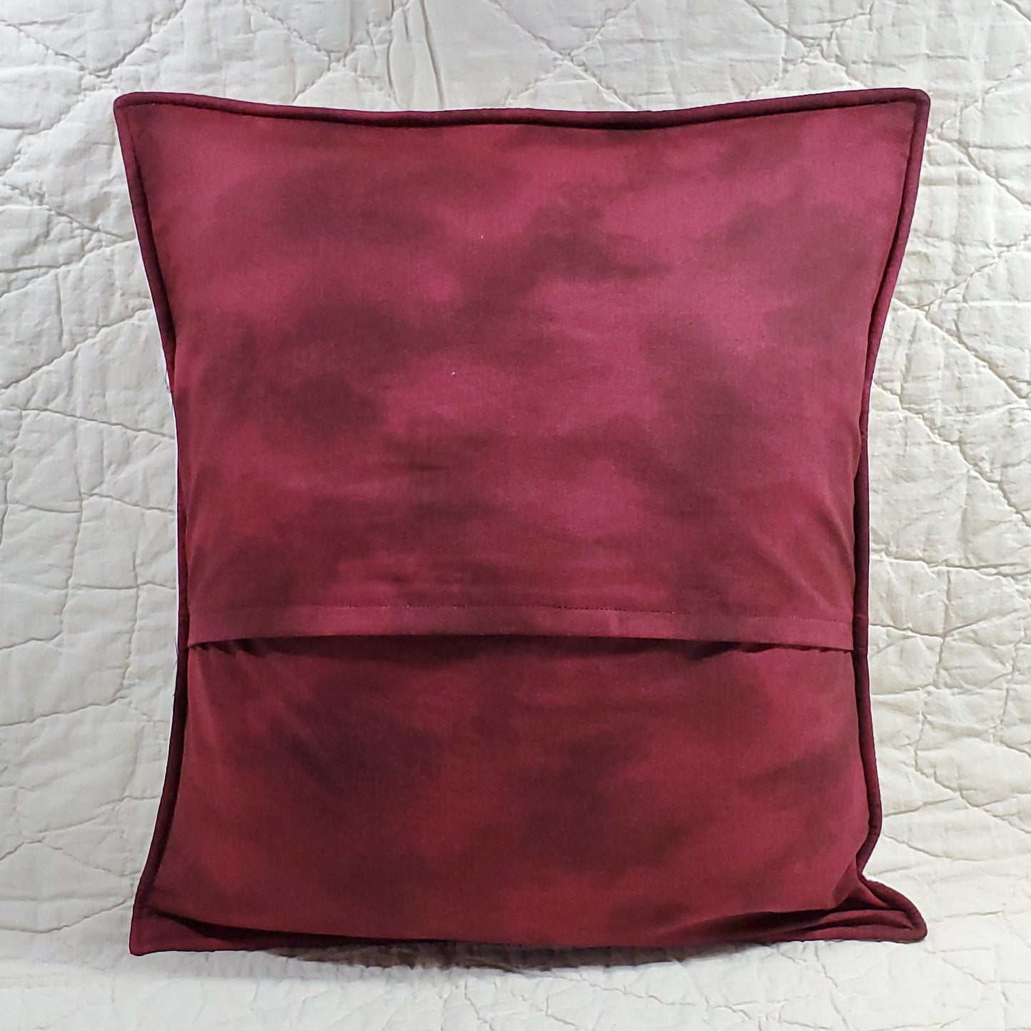 Plaid Trees - Quilted Pillow Cover #1041