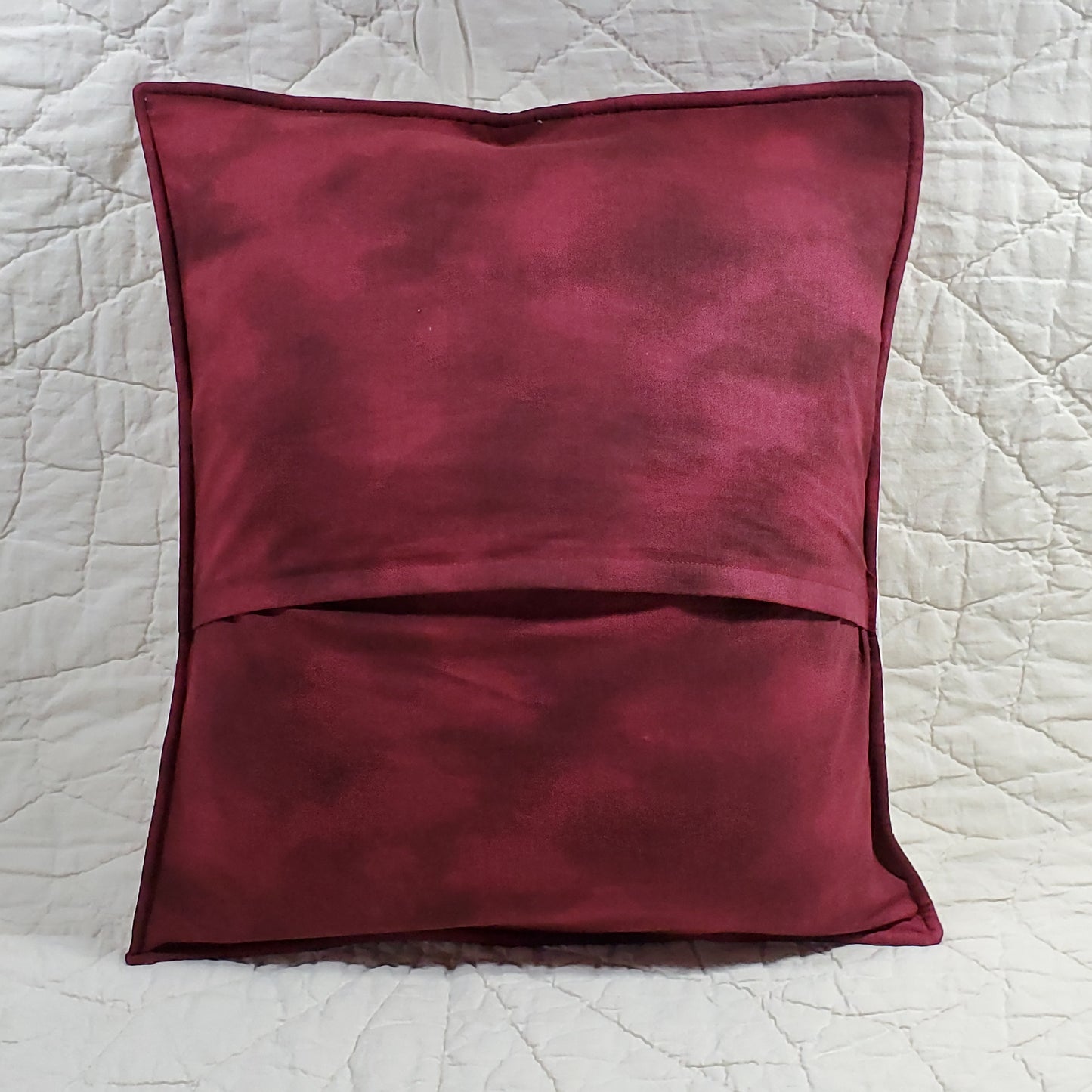Plaid Trees - Quilted Pillow Cover #1040