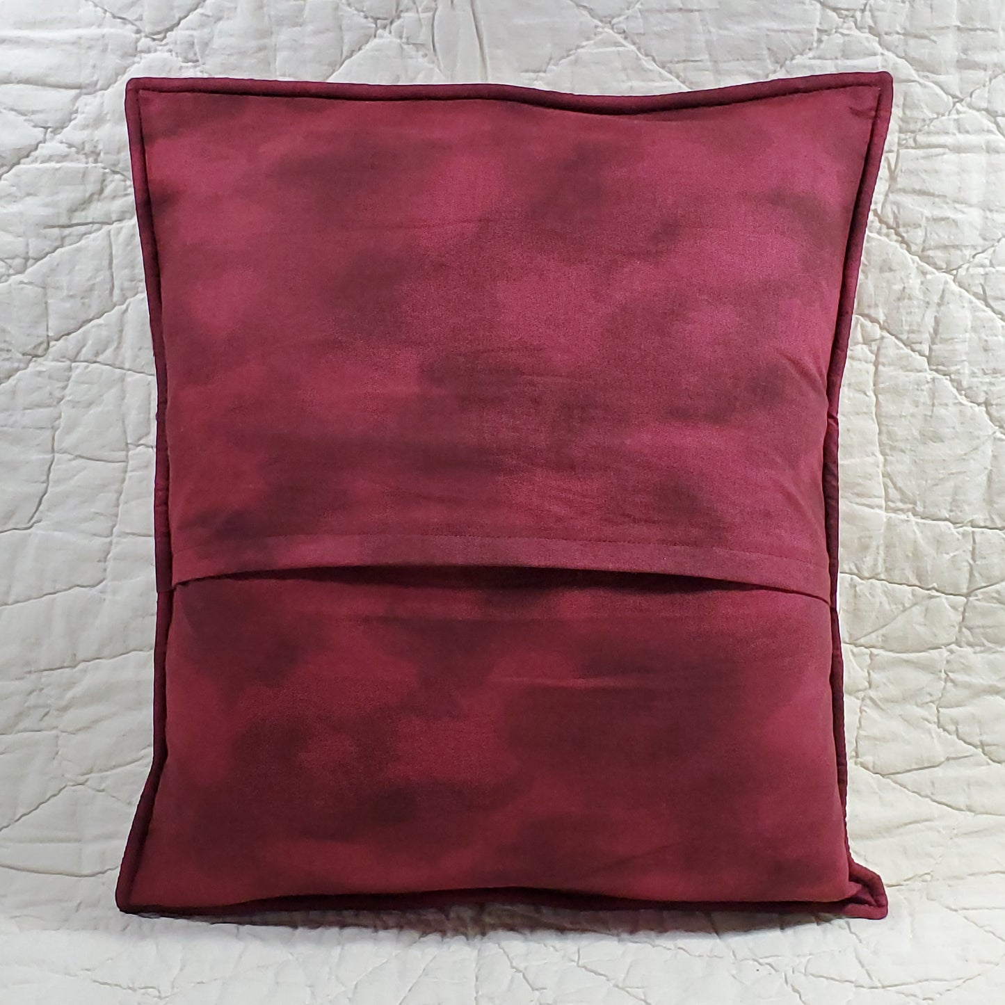 Plaid Trees - Quilted Pillow Cover #1037