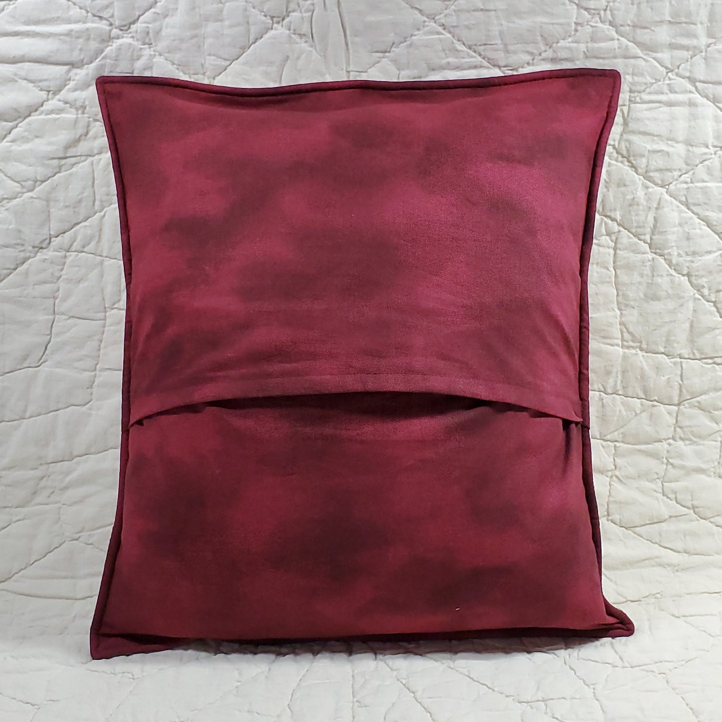 Plaid Trees - Quilted Pillow Cover #1038