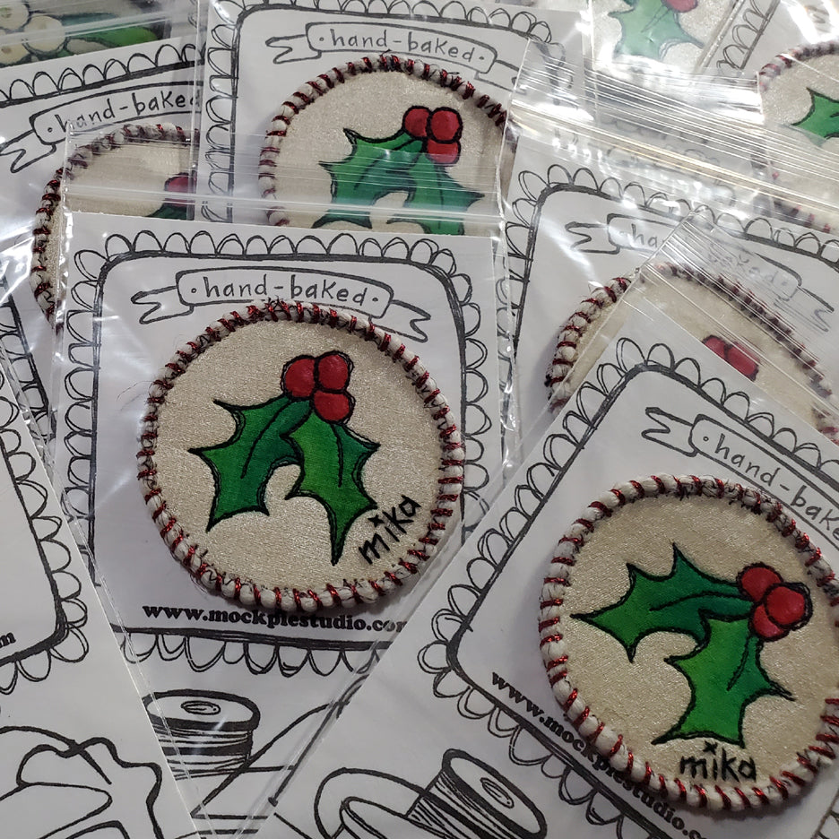 Holly Ornament