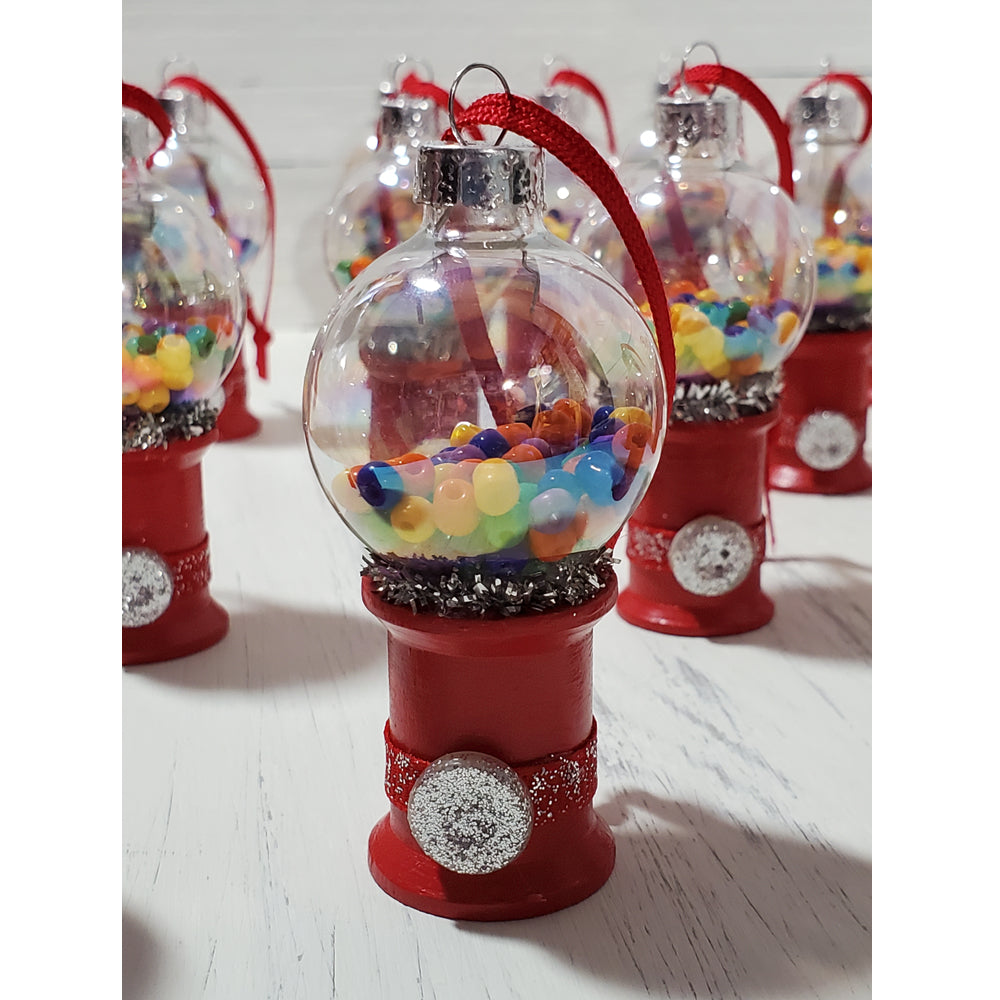 Bubblegum Machine / Vintage Spool Ornament