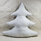 LARGE Tree Pillow with Gold Snowflakes #1033 - FREE SHIPPING